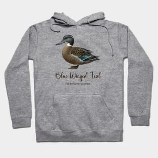 Blue-Winged Teal - The Bird Lover Collection Hoodie